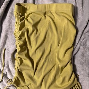 ** BRAND NEW ** light lime green skirt or top